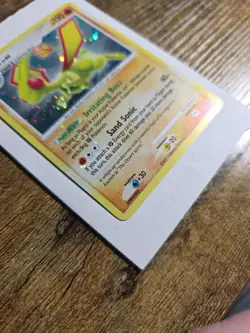 Pokemon TCG Flygon 5/132 Holo BLEED Swirls Holo Rare LP Beautiful With The Bleed - Image 3
