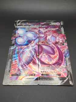 Pokemon Mewtwo v Union PROMO Full Set SWSH159, SWSH160, SWSH161, SWSH162 - Image 1