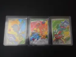 Pokemon TCG First Partner Illustration Collection Series 1 Kanto GEN 1 Starters - Image 1