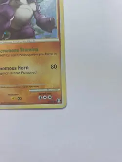 Pokemon TCG Nidoking Holo Rare 6/102 - Image 2