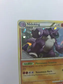 Pokemon TCG Nidoking Holo Rare 6/102 - Image 4