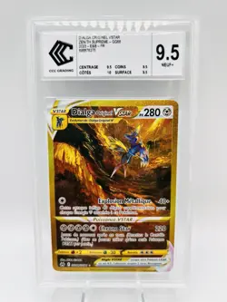 CCC 9,5 Carte Pokemon Dialga Originel VSTAR Gold GG68/GG70 Zenith Supreme Fr - Image 2