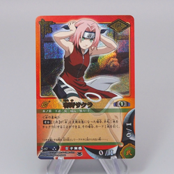 NARUTO CARD GAME Sakura Haruno Nin-87 Holo Rare Near MINT Japanese r227 - Image 1