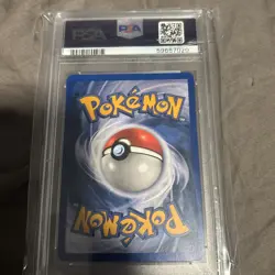 Pokemon TCG Ninetales- Holo Base Set 2 PSA Graded 9 WotC 2000 - Image 2