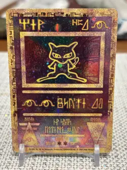 2000 Ancient Mew Pokemon TCG Movie Promo Holo (Crease) - Image 1