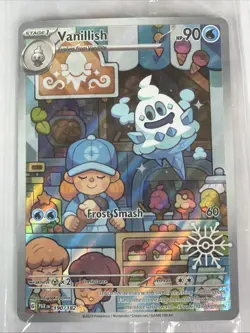 Vanillish 190/182 SV04 Paradox Rift Sealed Holiday Stamped Sealed Pokemon NM - Image 1