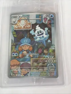Vanillish 190/182 SV04 Paradox Rift Sealed Holiday Stamped Sealed Pokemon NM - Image 2