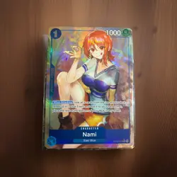 One Piece Emperors in the New World Nami OP09-050 R Alternative Art English - Image 1