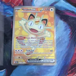 Meowth ex - 107/088 - Ultra Rare - Perfect Order - NM/M - Pokemon Card - Image 1
