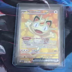 Meowth ex - 107/088 - Ultra Rare - Perfect Order - NM/M - Pokemon Card - Image 2