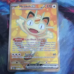 Meowth ex - 107/088 - Ultra Rare - Perfect Order - NM/M - Pokemon Card - Image 4