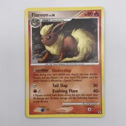 Flareon 19/111 Rising Rivals Non Holo Pokemon Card - Image 1