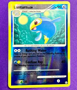 Lanturn | 58/146 | DP Legends Awakened | 2008 Pokemon TCG Card Reverse Holo | LP - Image 1