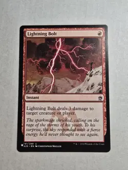 Lightning Bolt (A25) The List Reprints Regular - Image 1