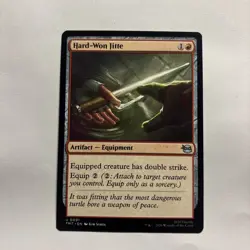 MTG - Hard-Won Jitte - Teenage Mutant Ninja Turtles NM/M - Image 1