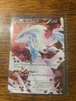Pokemon Reshiram (Full Art) RC22/RC25 Legendary Treasures Pokemon Ultra Rare NM - Image 3