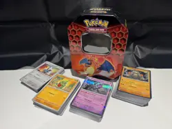 200 Pokemon Cards Bundle Bulk Job Lot - Free Tin Or ETB - Image 1
