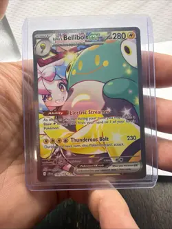 Pokemon TCG Iono's Bellibolt EX Special Illustration Rare 183/159 NM - Image 3