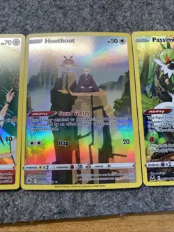 Pokemon Crown Zenith Gallery Trainer Lot Of 3 | Hoothoot, Castform, Passimian - Image 3