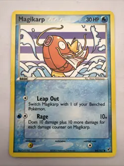 MAGIKARP 64/107 - EX Deoxys - Regular Pokemon Card TCG - Image 1