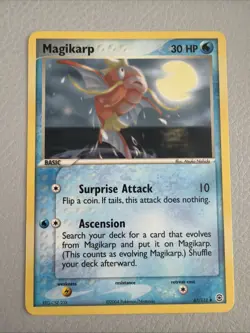 Pokemon TCG Magikarp EX FireRed & LeafGreen Card 67/112 Regular 2004 NM - Image 1