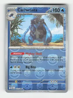 Carracosta (Master Ball Pattern) SV: Black Bolt (BLK) 023/086 Holofoil Rare N... - Image 1