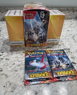Pokemon Latias Scarlet & Violet Surging Sparks Booster box Bundle Lot English - Image 2