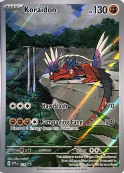 Koraidon 014 Holo Promo Scarlet & Violet Promo Pokemon Near Mint - Image 1