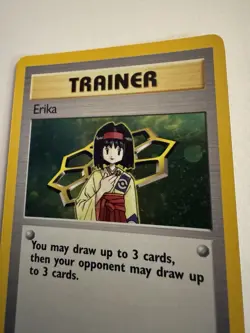 Pokemon Erika 16/132 Gym Heroes 1st Edition Holo Rare NM WOTC Vintage - Image 3