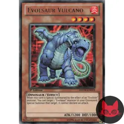 Yugioh Evolsaur Vulcano PHSW-EN019 Rare 1st Edition NM - Image 1