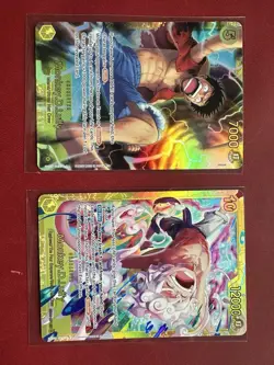 One Piece CCG Monkey.D.Luffy OP15-119 And EB04-061 - Image 1