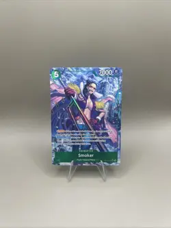 Smoker (Alt Art) OP10-030 SR Royal Blood - ONE PIECE Card Game English Near Mint - Image 1