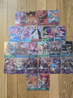 One Piece TCG ROMANCE DAWN OP01 COMPLETE MASTERSET JPN Incl. all Alt Arts/Manga - Image 2