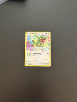 Pokemon Rayquaza 138/185 Amazing Rare Vivid Voltage 2020 VERY SHARP CARD - Image 1