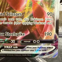 Scizor Vmax 119/189 Darkness Ablaze NM Full Art Ultra Rare Pokemon Card - Image 5
