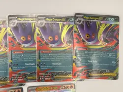 Phantasmal Flames Card Lot 6x Mega Gengar EX, Mega Charizard X EX English - Image 3