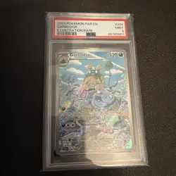 2023 Pokemon TCG Garbodor Illustration Rare Card 204/182 Paradox Rift PSA 9 - Image 1