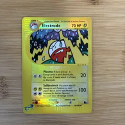 Pokemon Electrode 36/144 Skyridge Reverse Holo LP to NM E-Reader Rare 2003 - Image 1