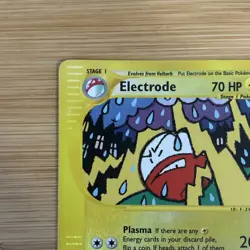 Pokemon Electrode 36/144 Skyridge Reverse Holo LP to NM E-Reader Rare 2003 - Image 2