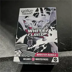 Sealed Pokemon Scarlet & Violet—White Flare Booster Bundle Box, 6 Booster Packs - Image 1