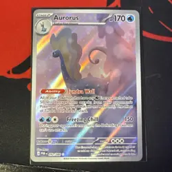 Pokemon Aurorus Stage 2 Ancient Holo 092/088 Me03 Perfect Order 170 HP - Image 1