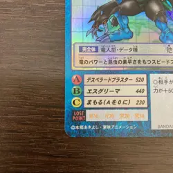 Digimon Card Card Old Digimon Bo-222 Pyrudramon 2000 Japan - Image 4