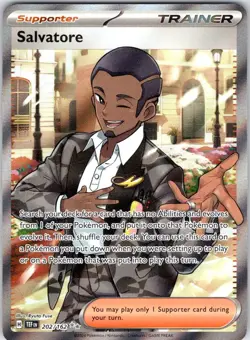 SALVATORE 202/162 TEMPORAL FORCES POKEMON NM/M - Image 1