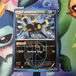 Pokemon Umbreon 64/116 Plasma Freeze Team Plasma Rare NON-HOLO LP/MP Pokemon TCG - Image 1