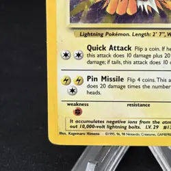 Pokemon TCG Jolteon Jungle 4/64 Holo Unlimited Holo Rare (MP) - Image 4