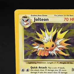 Pokemon TCG Jolteon Jungle 4/64 Holo Unlimited Holo Rare (MP) - Image 5