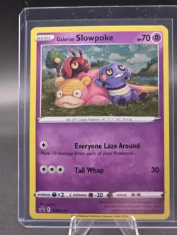 2021 Pokemon SWORD&SHIELD GALARIAN SLOWPOKE HOLO PROMO SWSH126 - Image 1