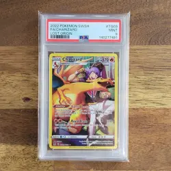 Pokemon TCG Charizard TG03/TG30 2022 Sword and Shield Lost Origin PSA 9 - Image 1