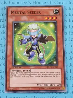 Mental Seeker EXVC-EN024 Common Yu-Gi-Oh Card English 1st Edition New - Image 1