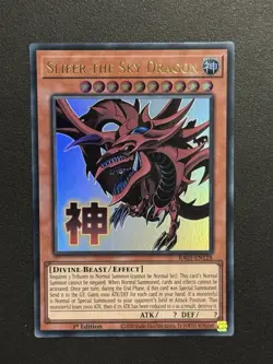 Slider The Sky Dragon Variant Art RA05-EN128 Ultra Rare Yugioh EURO Print - Image 1